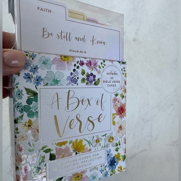 A BOX of VERSE:Floral Scripture Card Set-60 scriptures to inspire & help u grow🌸 - Picture 9 of 9